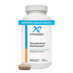 XYMOGEN NeuroActives BrainSustain bottle ready for daily brain support