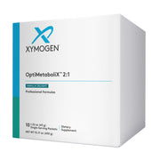 XYMOGEN OptiMetaboliX bottle-front highlights Vanilla Delight for easy daily metabolism support.
