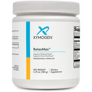 Xymogen RelaxMax bottle showing unflavored powder for calm mood support.