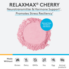 XYMOGEN RelaxMax scoop dispensing for easy daily dosage.