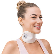 YAFANG Castor Oil Pack neck wrap close-up, designed to ease neck tension and support relaxation