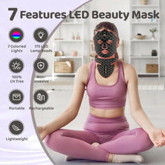 Yahi face mask with seven color options for customized skincare routines.