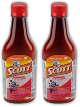 Yahve cherry-flavor emulsion bottle for kid-friendly daily supplementation.