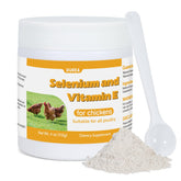 Yakucho E+S Poultry Vitality Formula bottle label highlights balanced nutrition for poultry.