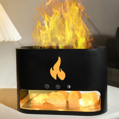 Yaledi fireplace diffuser flame light creates cozy ambient glow