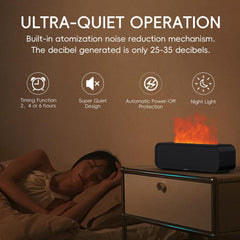Yaledi ultrasonic atomization delivers quiet, fine mist for calm spaces.