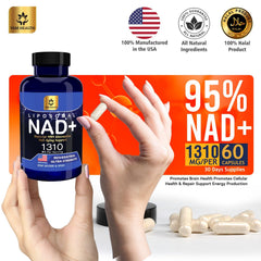 YAM Health Liposomal NAD label close-up highlights premium formulation and clean ingredients