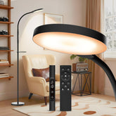 Yarah Light Therapy Lamp front view with 11,000 lux brightness for daytime energy