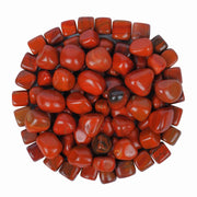YATHABHISA red jasper tumbled stones pack for easy storage and display