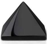 YATOJUZI Black Obsidian crystal 2in for meditation and grounding energy.