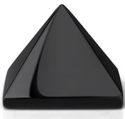 YATOJUZI Black Obsidian crystal 2in for meditation and grounding energy.