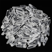 YATOJUZI clear quartz crystal points for meditation and chakra balance.