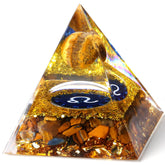 YATOJUZI Leo tower crystal for focused energy on your desk.