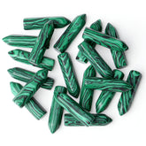 YATOJUZI malachite crystal set in gift box for meditation and balance