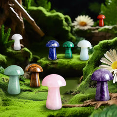 YATOJUZI malachite energy mushroom balances mood and vibes.
