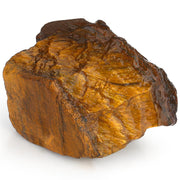 YATOJUZI Tiger's Eye rough stone, 40–55mm, ideal for meditation and home decor.