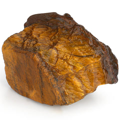 YATOJUZI Tiger's Eye rough stone, 40–55mm, ideal for meditation and home decor.