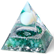 YATOJUZI Virgo tower crystal for focused desk use.