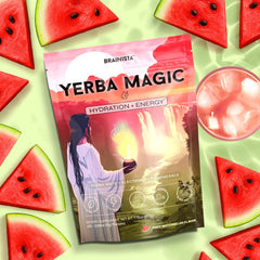 Yerba Magic coconut-water minerals graphic emphasizes hydration and balance.