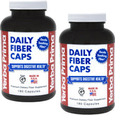 Yerba Prima Daily Fiber Formula bottle front view for daily digestive support