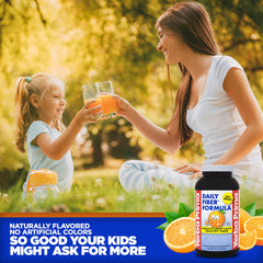 Dissolving Yerba Prima Orange Daily Fiber in a glass for smooth texture.