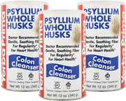 Yerba Prima Psyllium Husk front packaging showing whole husk fiber for daily regularity