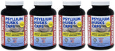 Yerba Prima Psyllium Husks Caps bottle front communicates natural fiber support for daily routines.