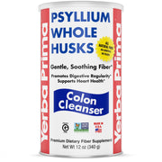 Yerba Prima Psyllium Whole Husk bottle front view for daily fiber routine