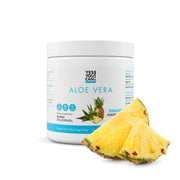 Yes You Can Aloe Vera powder drink mix bottle with pineapple flavor for daily hydration