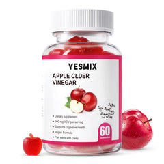 YESMIX Apple Cider Vinegar Gummies bottle for daily wellness