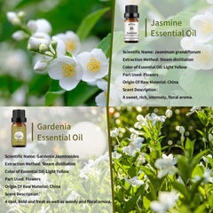 Yethious Gardenia oil bottle 10ml for home fragrance and diffuser use
