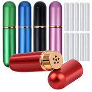 YGDZ essential oil inhaler with red cap, portable aromatherapy on the go.