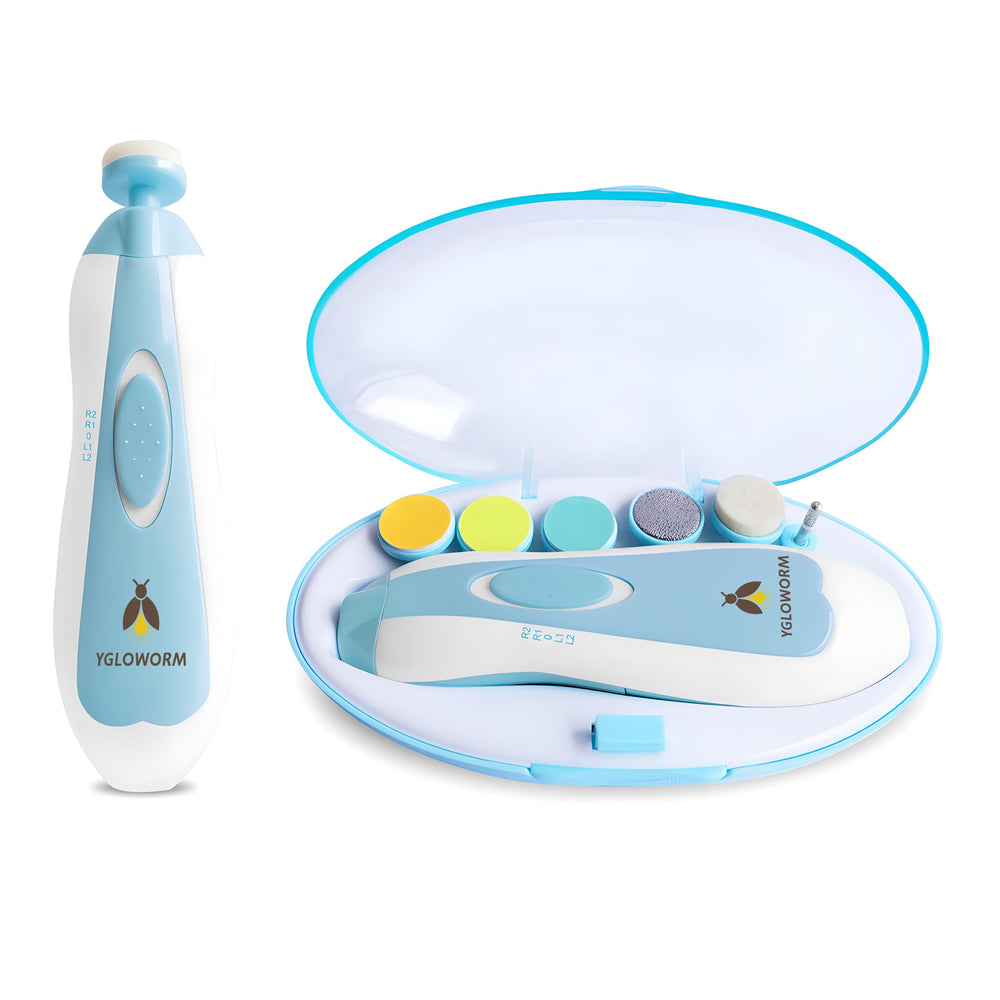YGLOWORM baby nail trimmer package for easy grooming