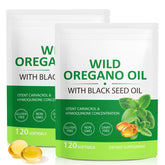 YIEEGCM Wild Oregano Oil softgels bottle for daily vitality support.