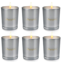 Yinuo Candle 6-pack gift set packaging, ideal for gifting and cozy home ambiance.