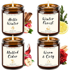 Yinuo Candle Apple Cinnamon jar creates cozy ambience for relaxing evenings.
