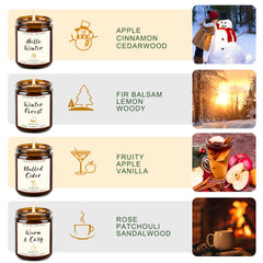 Yinuo Candle Fir Balsam jar delivers crisp forest scent for peaceful moments.