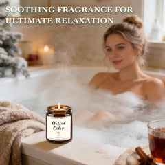 Yinuo Candle Sandalwood Rose jar adds luxurious calm to baths.