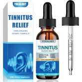 YOEALABY tinnitus relief bottle pour for easy, quick-use drops.