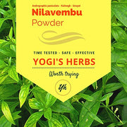 YOGIS HERBS Nilavembu powder 1lb packaging signals premium quality for daily use.