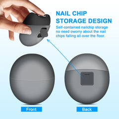 Yoiilifee 2-speed nail trimmer for precise child and adult care.