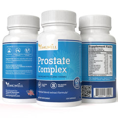 YongWell Prostate Complex 60-day supply concept on shelf