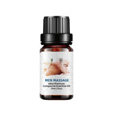 YooJOY massage oil bottle with rose petals for soft skin.