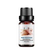 YooJOY massage oil bottle with rose petals for soft skin.