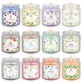 YOROXRG scented candle pack enhances home ambiance with diverse aromas.
