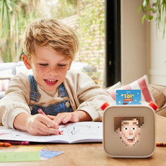 Yoto bedtime meditation card with dial controls, quick adjustment of volume and track.