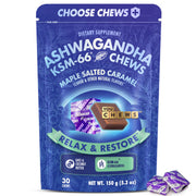 YouChews Ashwagandha chews bottle-front for mood support