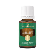 Young Living Aroma Life 15ml bottle showing a pure, calming aroma for relaxation.
