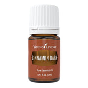 Young Living Cinnamon Bark 5ml bottle for cozy diffusing.