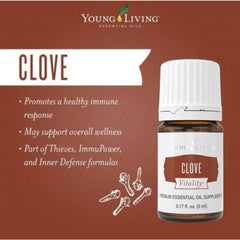 Young Living Clove Vitality flavoring for baked goods and desserts
